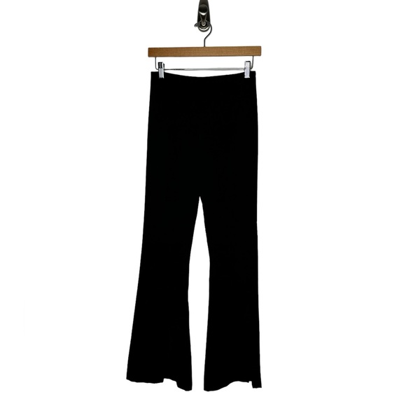 Free People | Real Deal Split Leg Pants in Black Small - Picture 3 of 10